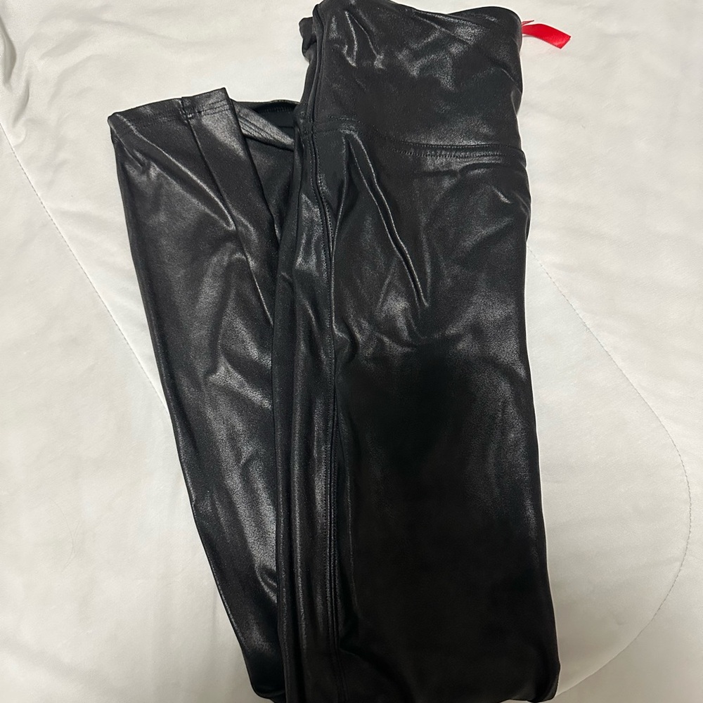 Spanx faux leather legging
